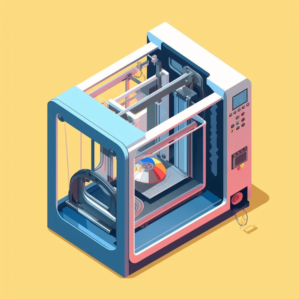 Imprimante 3D illustration