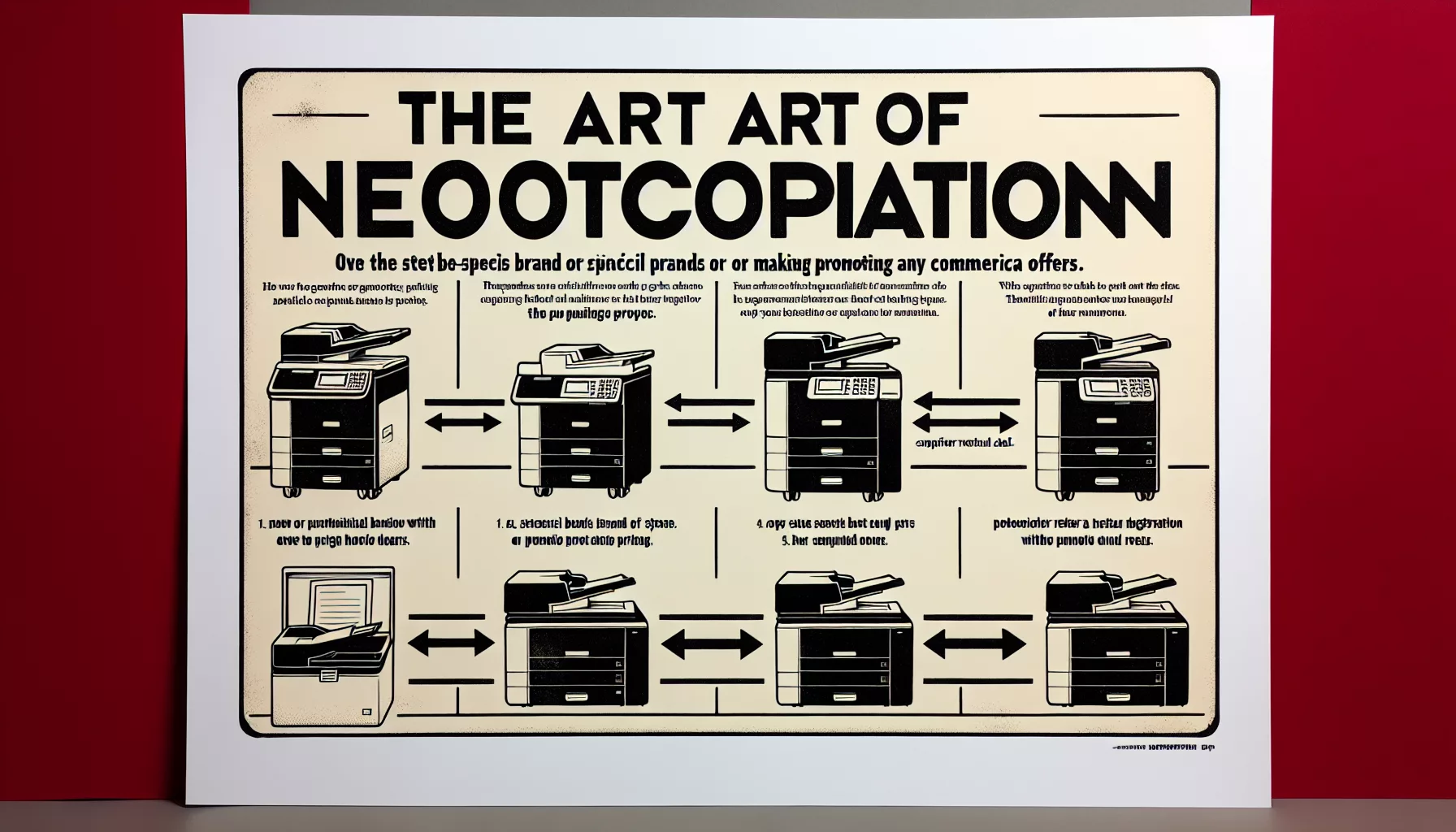 discover our advice for successfully negotiating the rental of a photocopier and optimizing your savings. Take advantage of our tips for a successful negotiation.